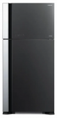 Холодильник Hitachi R-VG660PUC7-1 GGR серый стекло