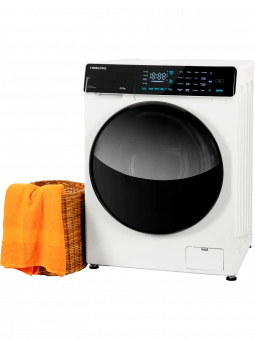 Стиральная машина HIBERG i-DDQ9-812 W белый, загр. фронтальная макс.: 8 кг 1200 об/мин класс: А+++